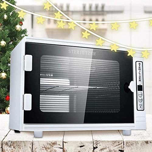 XQM UV Disinfection Cabinet/Sterilising Beauty Machine with Timer Settings and Sensor/For Scissors, Baby Bottles, Toys, Towels and Many More