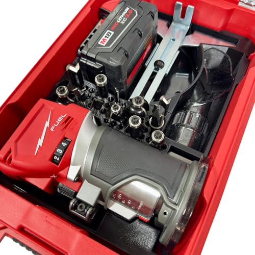 Image of M18 Fuel Compact Router Packout Organizer with Tool, Battery and Bit Storage for Packout Compact Tool Box, Battery and Accessory Storage, Insert Only 2732-20 - Fits Packout 48-22-8435