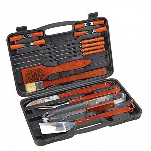 Grill Barbeque-Set im Koffer 18-tlg.