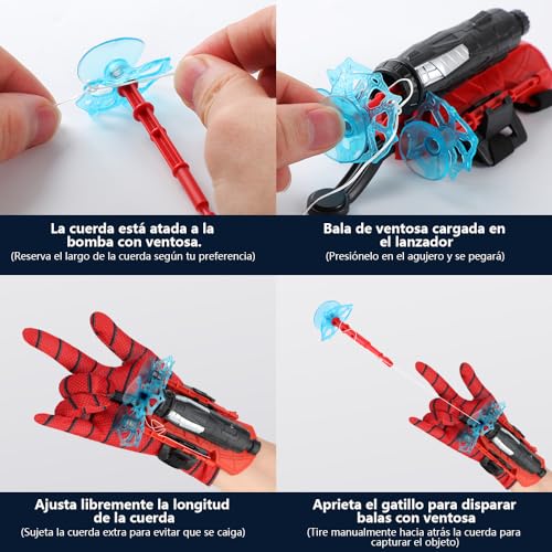 Disfraces, Toy spiderman niño Marca NACOOL (3)