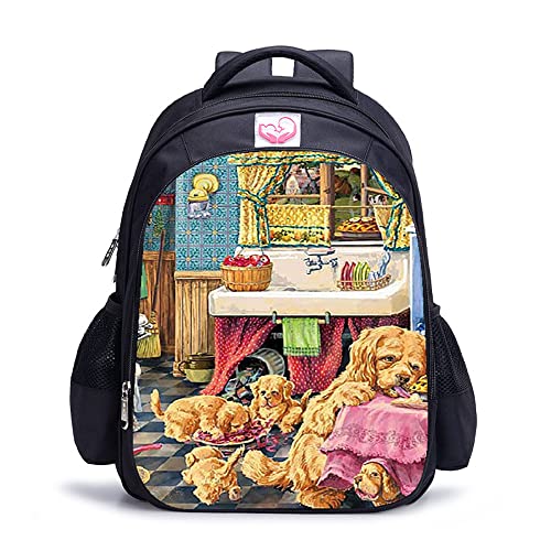 Sac à dos pour enfants adultes chien pour sorties en famille et loisirs