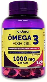 Ômega 3 EPA DHA 1000mg Colesterol Coração Memória Articulações (1, 120 cápsulas)