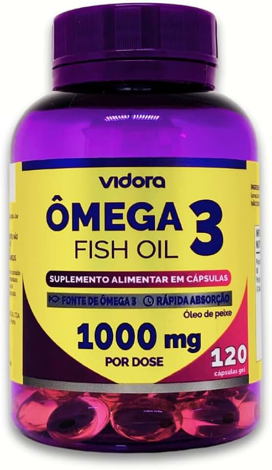 Ômega 3 EPA DHA 1000mg Colesterol Coração Memória Articulações (1, 120 cápsulas)