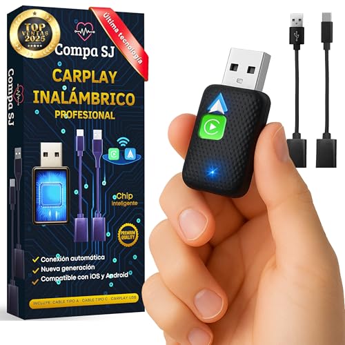CompaSJ TechPRO-4.0 Wireless CarPlay Adapter – Ultimate Connectivity