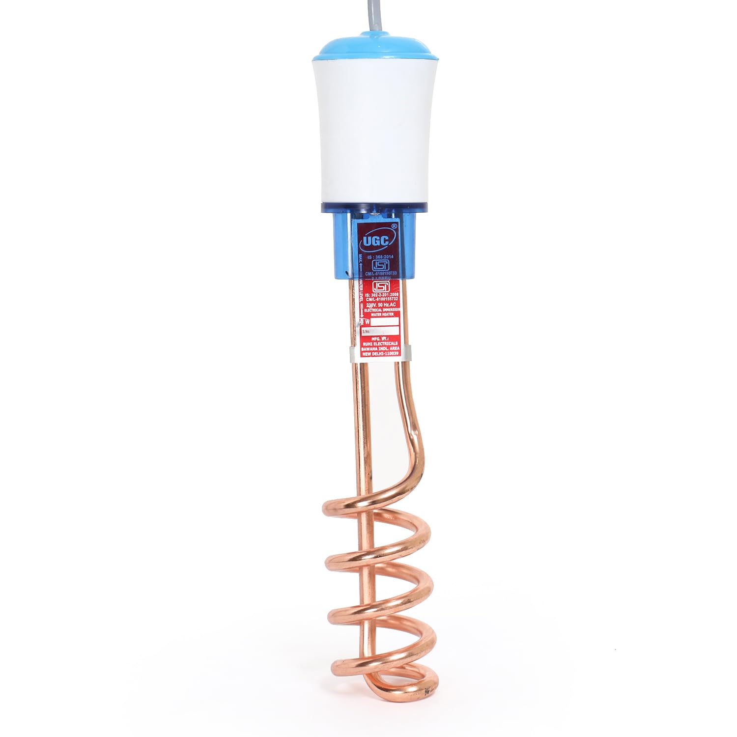 UGC 100% Copper Waterproof 2000 W Shock Proof Immersion Heater Rod (water) 2000 W Immersion Heater Rod (B0CSFLXPTC) Amazon Price History, Amazon Price Tracker