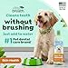 TropiClean Fresh Breath Water Additive for Dogs with Collagen, Skin Health Support for Dogs, Breath Freshener and Teeth Cleaning Solution, 33.8oz.