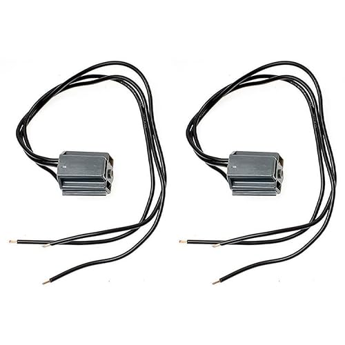AUTO DN 2 adaptadores de conector de faros delanteros, arnés de cableado para cosechadora internacional 1000B 1967, compatible con Mazda 626