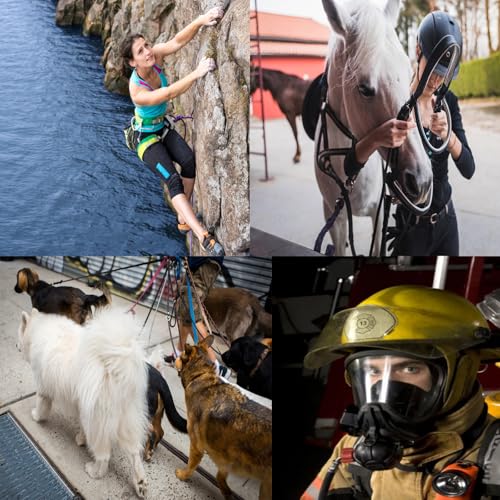 QIANJIEER Manilha giratória de encaixe de olhal – 3,5 polegadas, 28KN, aço inoxidável 316 manilha gi