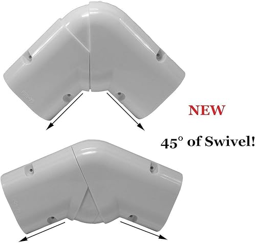 Miniatura 6 de Kit de embellecedores de PVC para aparatos de aire acondicionado split y bombas de calor pequeñas