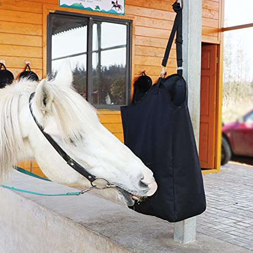 Paardenhooi tas | Feed Hay Net Bag | Grote Capaciteit Opknoping Oxford Doek Voeden Droge Stro Bag Feeder Hooi Bag Tote… - Image 5
