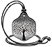 Wallystone Gems Shungite Pendant with Engraving Tree of Life
