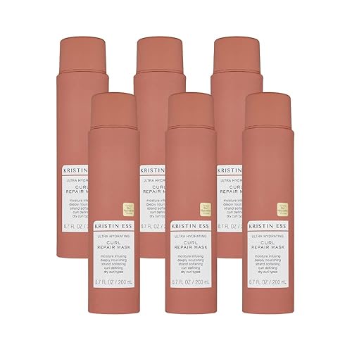 Kristin Ess Mascarilla reparadora de rizos ultra hidratante con manteca de karité, tratamiento acondicionador profundo para cabello rizado seco disponible en Yaxa Colombia