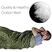 Naturehike Lightweight Compact Sleeping Bag, 59℉/32℉ Envelope Ultralight Backpacking Sleeping Bag Portable, Waterproof with Compression Sack for Cold&Warm, Camping, Traveling, Hiking