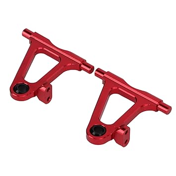 Front Lower Swing Arm, Stable Strong Wear resistance Excellent High Strength Front Lower Suspension Arms Swing Arm for TT02 1/10 Car(red)