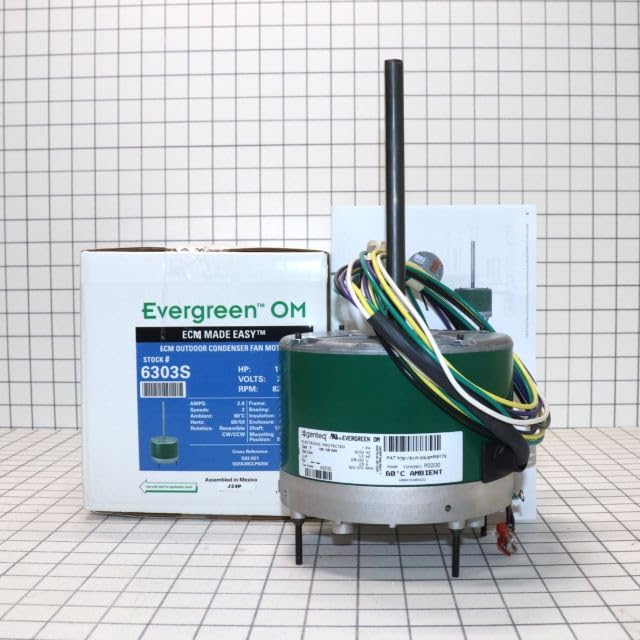 6303S OM Condenser Fan Motor