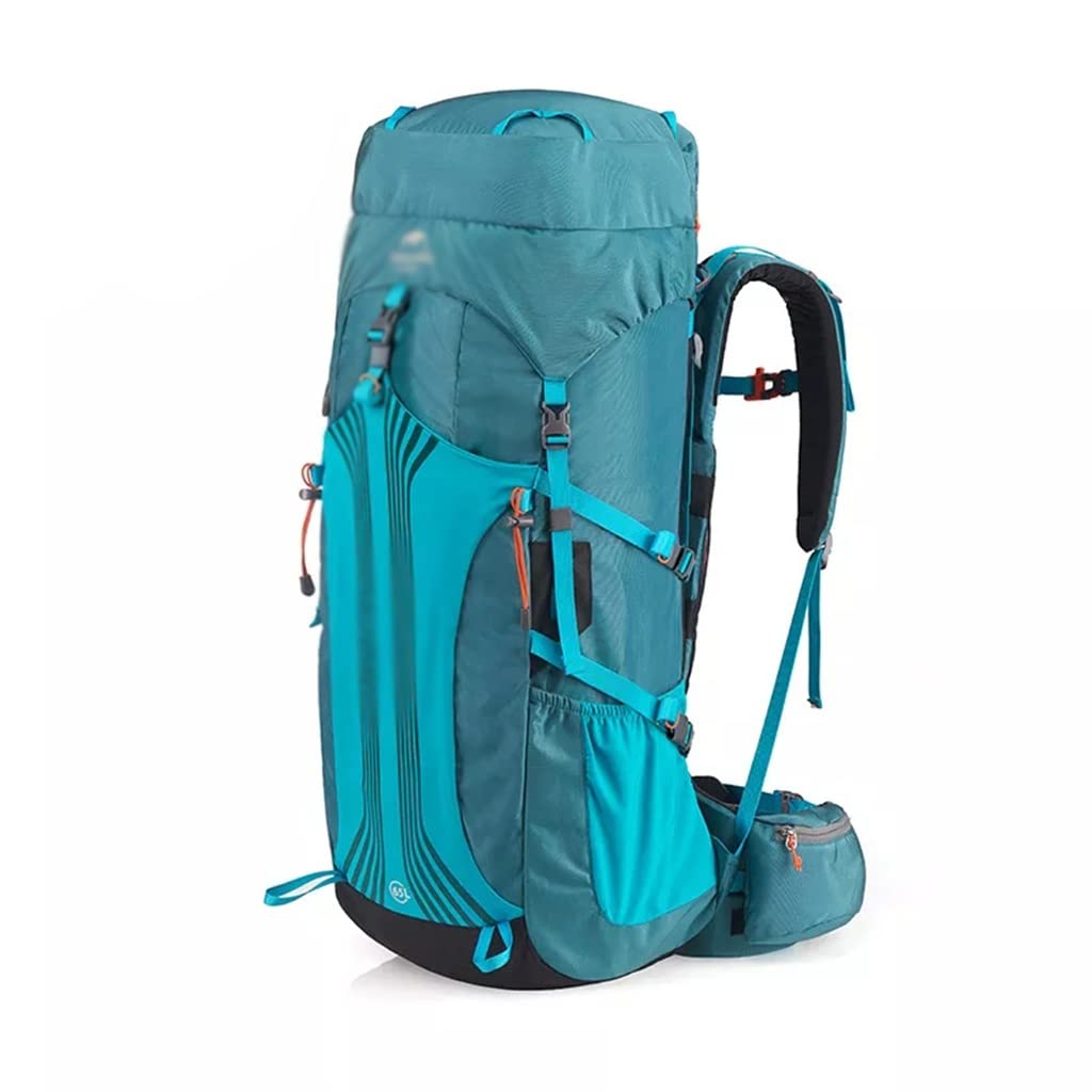 CZDYUF Outdoor Backpack Mountaineering Bag Men and Women Hiking 55L Large Capacity Bag (Color : D, Size : 76x32x23cm)