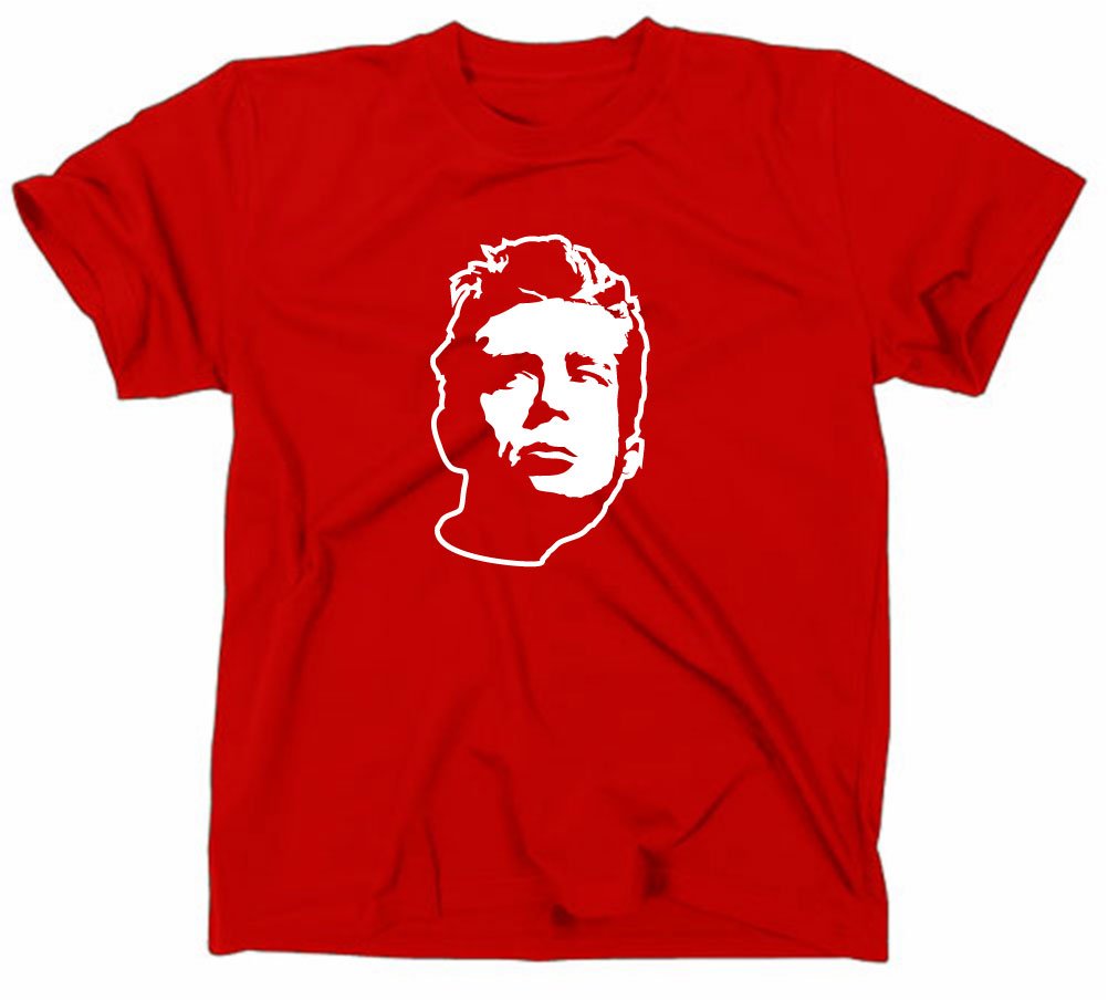 Styletex23 Men's Red James Dean T-Shirt, Xl