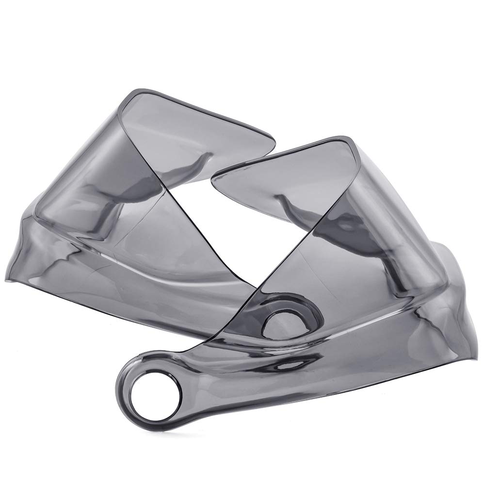 Protecteur Coupe-Vent pour Guidon de Moto Convient pour S1000XR G310GS G310R F800GS R1200GS R1250GS ADV Protège Garde-Mains Pare Brise (Fumée légère)