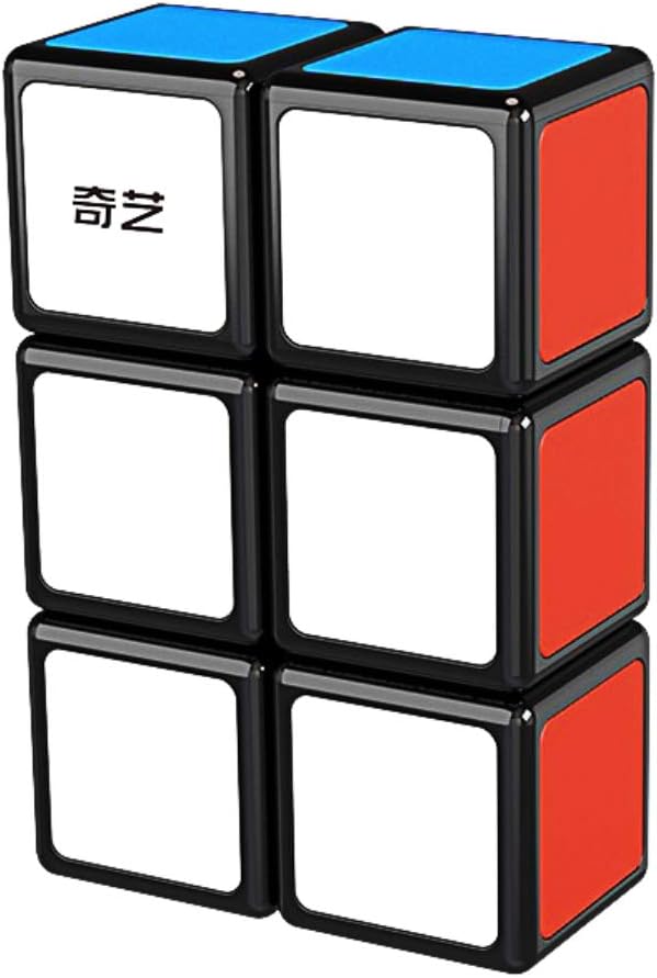 1x2x3 Floopy Cube Black 1x2x3 Speed Cube Puzzle