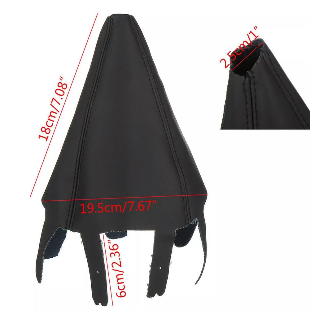 Soufflet Levier De Vitesse Cuir Synthétique Pour Honda CR-V 2006-2012 - Remplacement Qualité Premium