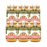 Natursenior - Comida Triturada para Personas Mayores - Pack Puré de Salmón a la Marinera - 100% Natural, Omega 3, Fibra, Proteína - 6 uds x 340g
