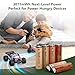 BATZONE Rechargeable AA Batteries, Lithium Batteries AA Long Lasting 1000+ Cycles, 3071mWh 1.5V AA Batteries for Toys, Smart Door Lock, Flashlight, Blink Cameras (4 Pack)