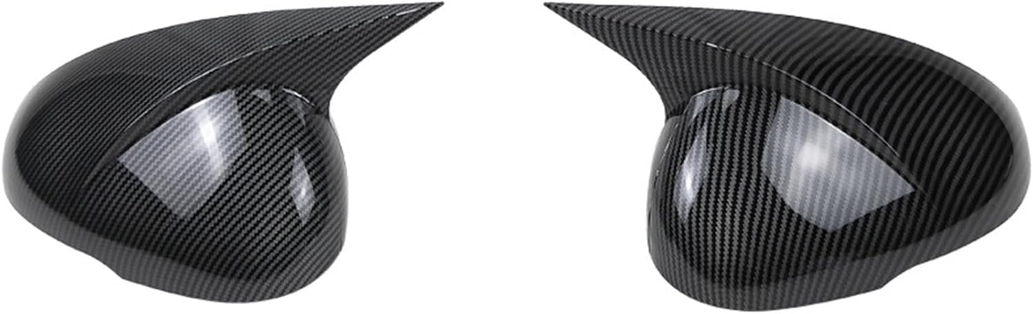 XJPGHA Wing Mirror Covers Caps for KIA K5 EX LXS 2021-2023, Sturdy Durable Cover Housing Door Mirror Vehicle Accessory Rearview Side Covers,Carbon Fiber Texture