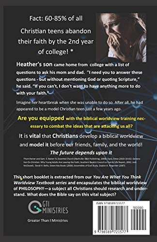 The Christian Worldview of PHILOSOPHY: What a Difference Your Philosophy Makes! (Includes Study Guides) (You Are What You Think Worldview BOOKLET Series) - Image 2
