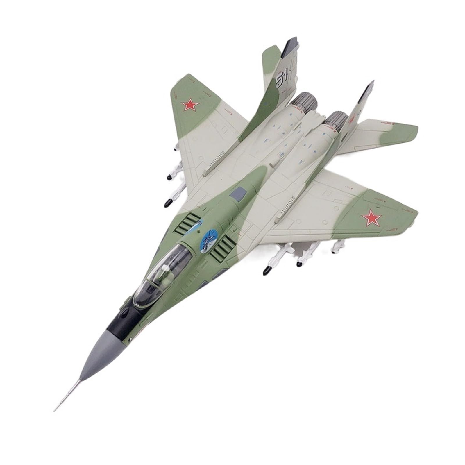 1:100 Adatto Per MIG-29 Diecast Metal Simulation Aircraft Model Scale Collezione Di Aerei Da Combattimento Regali Kit di gioco per Hobby