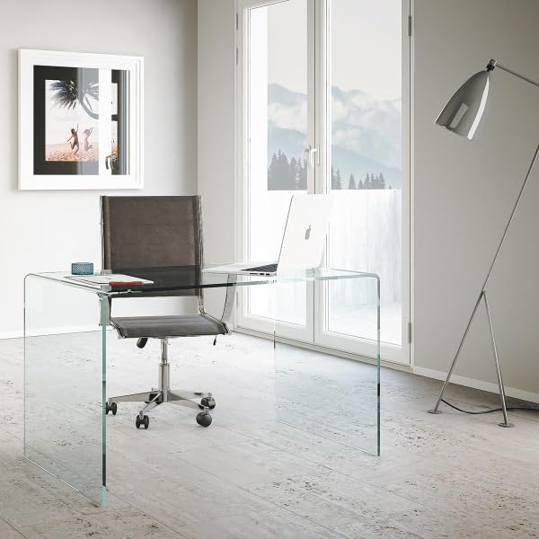 LIBEROSHOPPING.eu - LA TUA CASA IN UN CLIK Scrivania in vetro OFFICE GLASSY 120X70X75