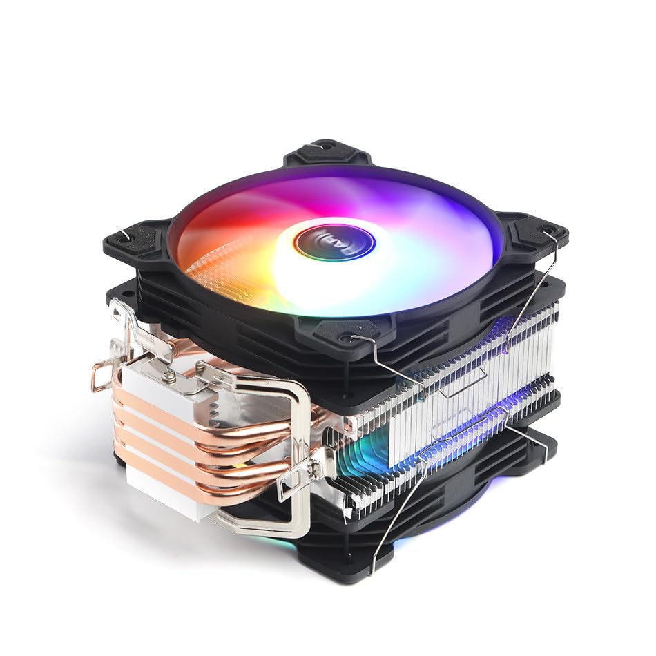 Dark Freezer X123 DUO 12cm FRGB Led Fanlı, Intel/AMD Uyumlu, 4Pin