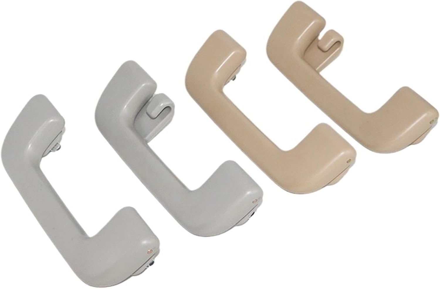 Compatible with Toyota C-orolla Yaris Vios Highlander/RAV4 Car Grab Handle Ceiling Armrest Handrail Roof Pull(Beige)