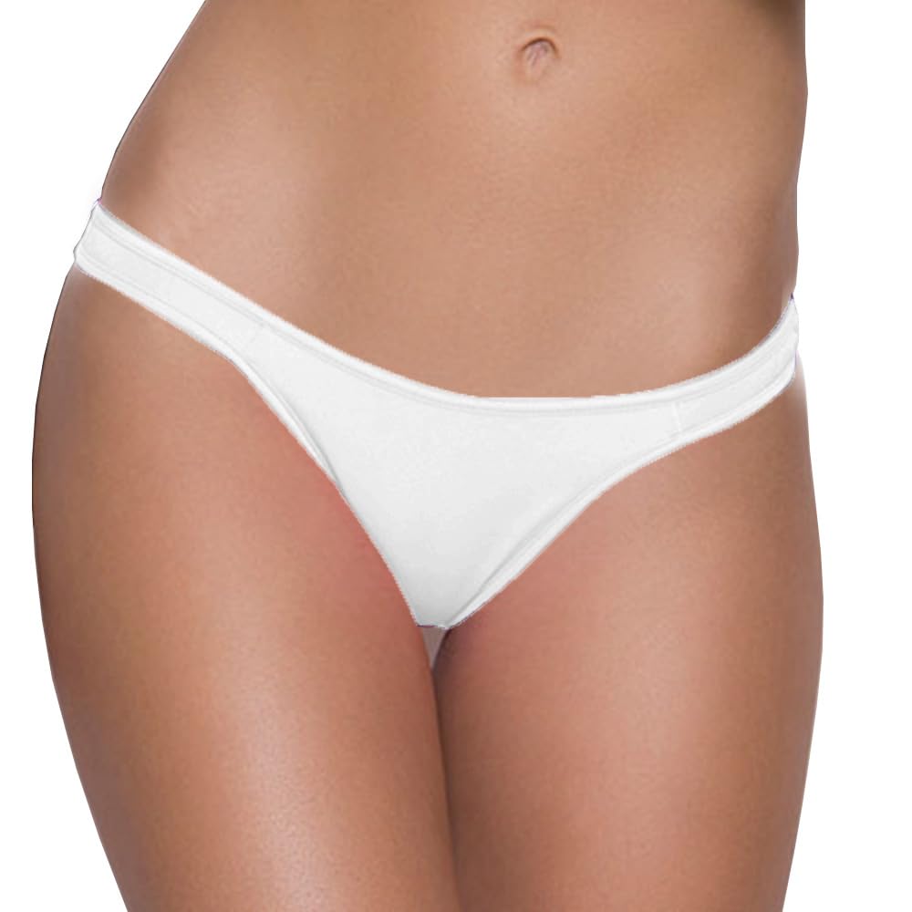 Women's Free Size Bikini Panty | Mid Waist, Soft & Stretchable Fit for S/M/L | Comfortable Daily Innerwear (Pack of 1) White-image-30