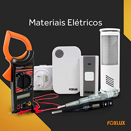 Chave Teste Foxlux – 100V/500V – Cabo injetado em PVC transparente – Haste em Aço Carbono