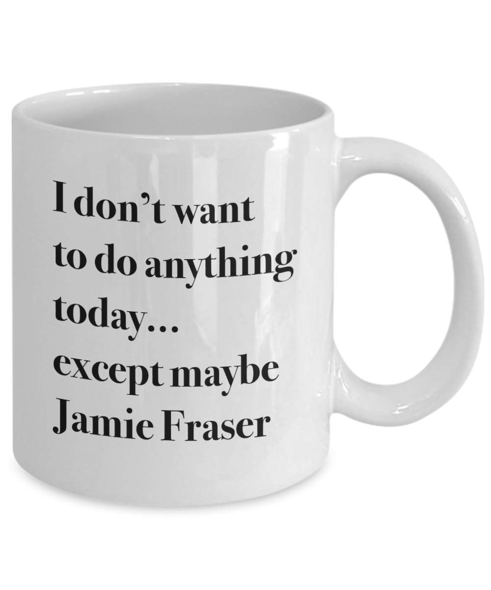 Jamie Fraser Mug, Funny Ceramic Outlander Coffee Cup, JAMMF