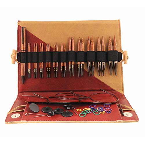 Image of KnitPro Ginger Regal Interchangeable Needle Set 4 inch (10cm) | 11 US Sizes (4 to 17)