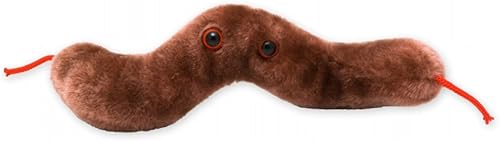 Miniatura 1 de GIANTmicrobes Diarrea Plush – Aprende sobre la salud digestiva, las bacterias Campylobacter y cómo afecta el cuerpo, regalo humorístico para amigos,