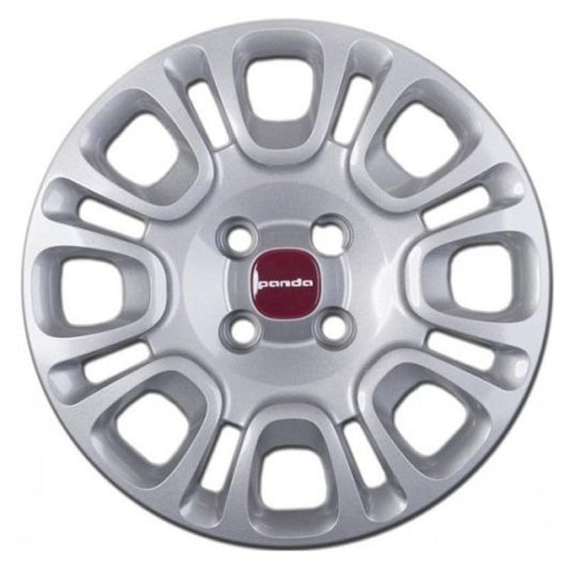 Kit di 4 copricerchi adattabili - per FIAT PANDA modello 2012 - diametro 14" - non originali