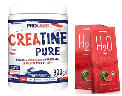 Immagine prodotto: Creatine Pure 300 gr + H2O Omaggio - creatina purissima naturale
