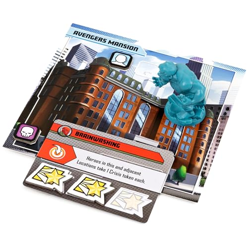 Image of Marvel United, Award-Winning Superhero Cooperative Multiplayer Strategy Card Game Captain America Hulk, for Adults, Families and Kids Ages 14 and up