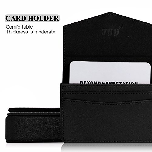 FYY Premium Leather Business Card Holder #TOP23