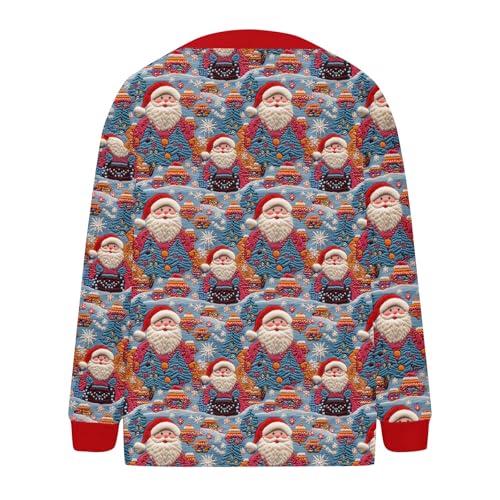 Crochet Knit Cardigan Festival Christmas for Women Fall Winter Graphic Outfit Women 2025 Fashion3