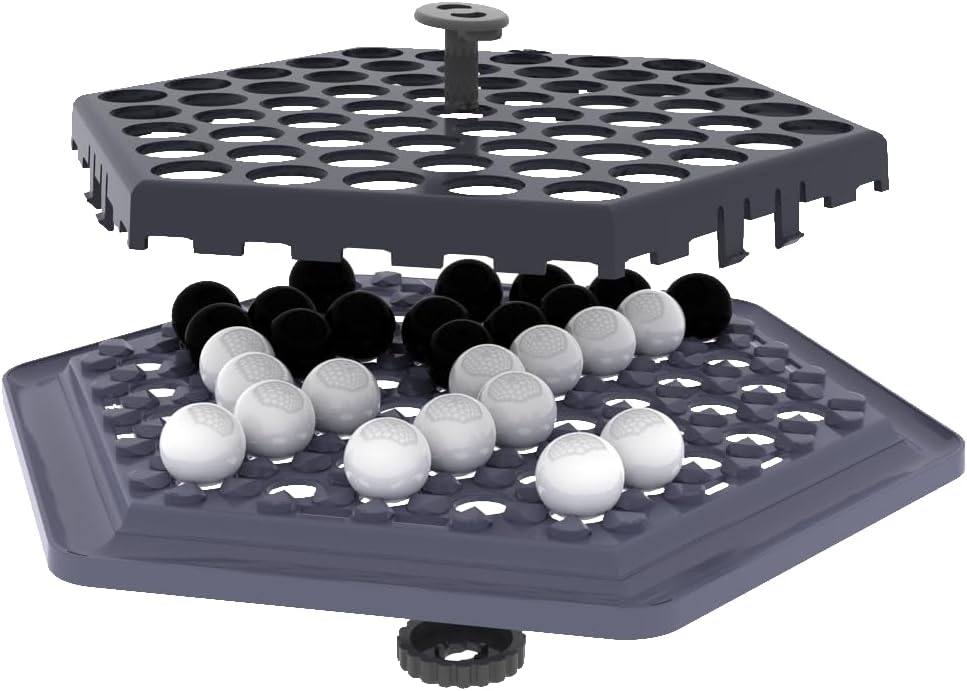 Zygomatic, Abalone Go Family Game, Board Game, 2 Players, Ages 7+, 20 Minutes, German