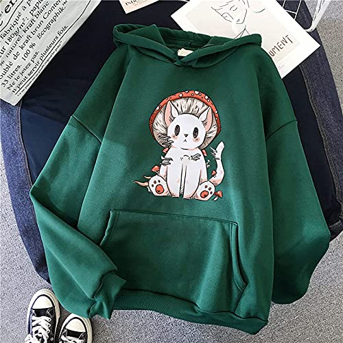 Rousese Women's Novelty Hoodies Trendy Fun Print Trendy Long Sleeve Crewneck Sweatshirts Westen Shirt For Women Teen Girl #TOP1
