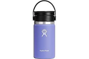 Hydro Flask 12 oz Stainless Steel Wide Mouth Water Bottle with Flex Sip Lid