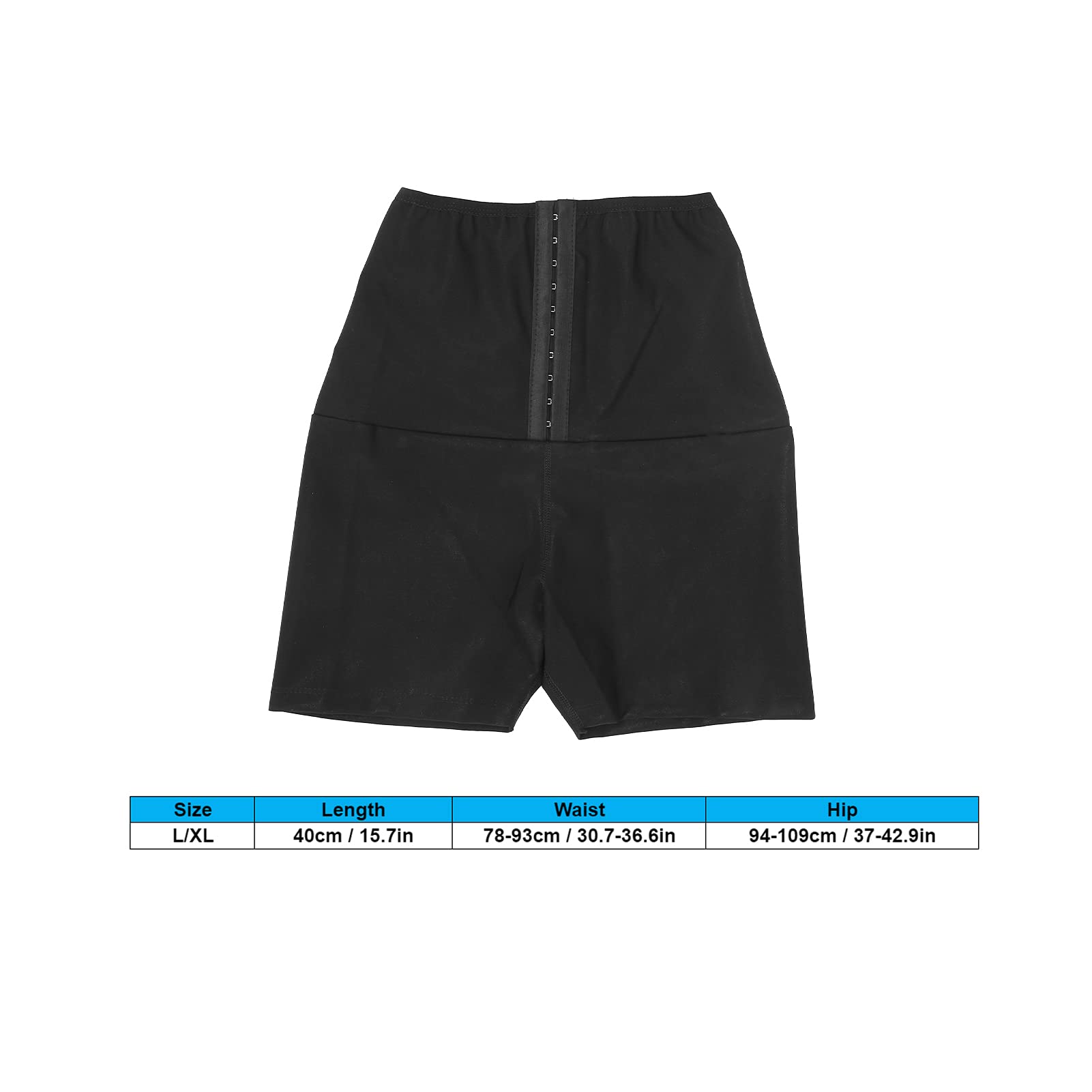 Damskie Spodenki Do Sauny, Neoprenowe Krótkie Spodnie Treningowe - Efekt Spalania Tłuszczu, Do Surfingu, Jogi, Biegania (L/XL)