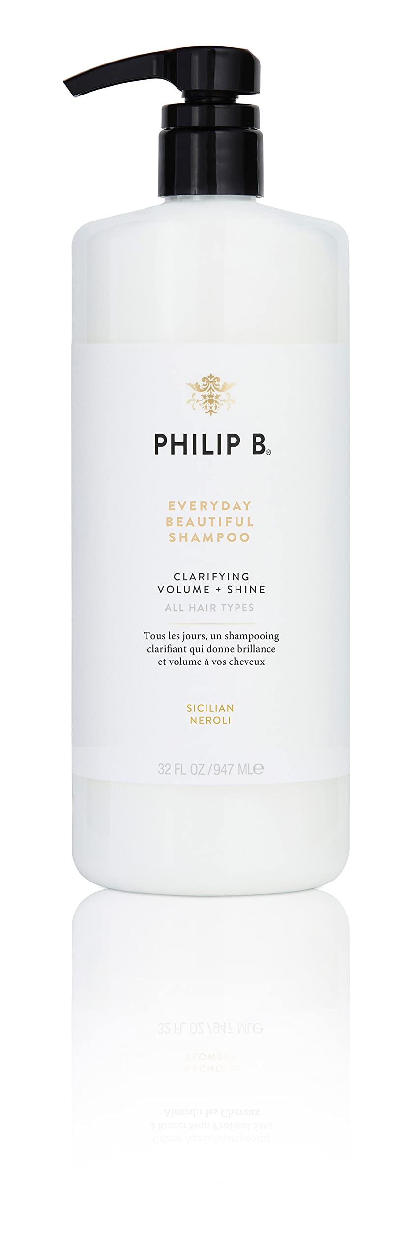 Philip BEveryday Beautiful Shampoo 946ml - Clarifying, Volumizing and Shine Enhancing, Removes Excess Buildup, Sulphate-Free, Made in USA