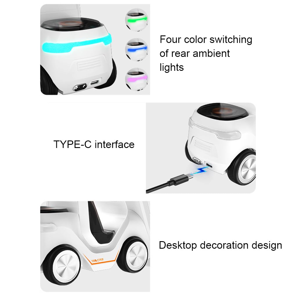 Stazione dock di ricarica rapida 5 in 1 Compatta e portatile Stazione di ricarica wireless universale ad ampia compatibilità per telefoni, Bianco