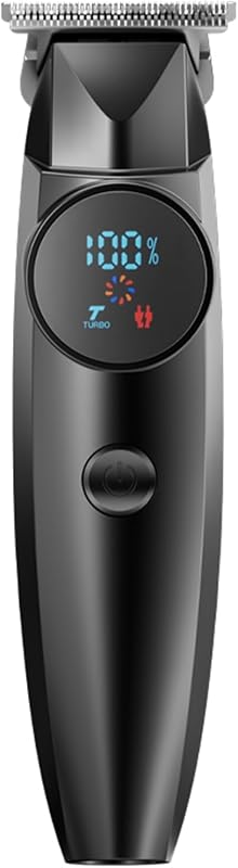 Hair Clippers,Ball Trimmer Pubic Hair Groomer Cordless Rechargeable Hair Clippers with LED Lighting Portable Body Grooming Travel for Him Dad（Black）