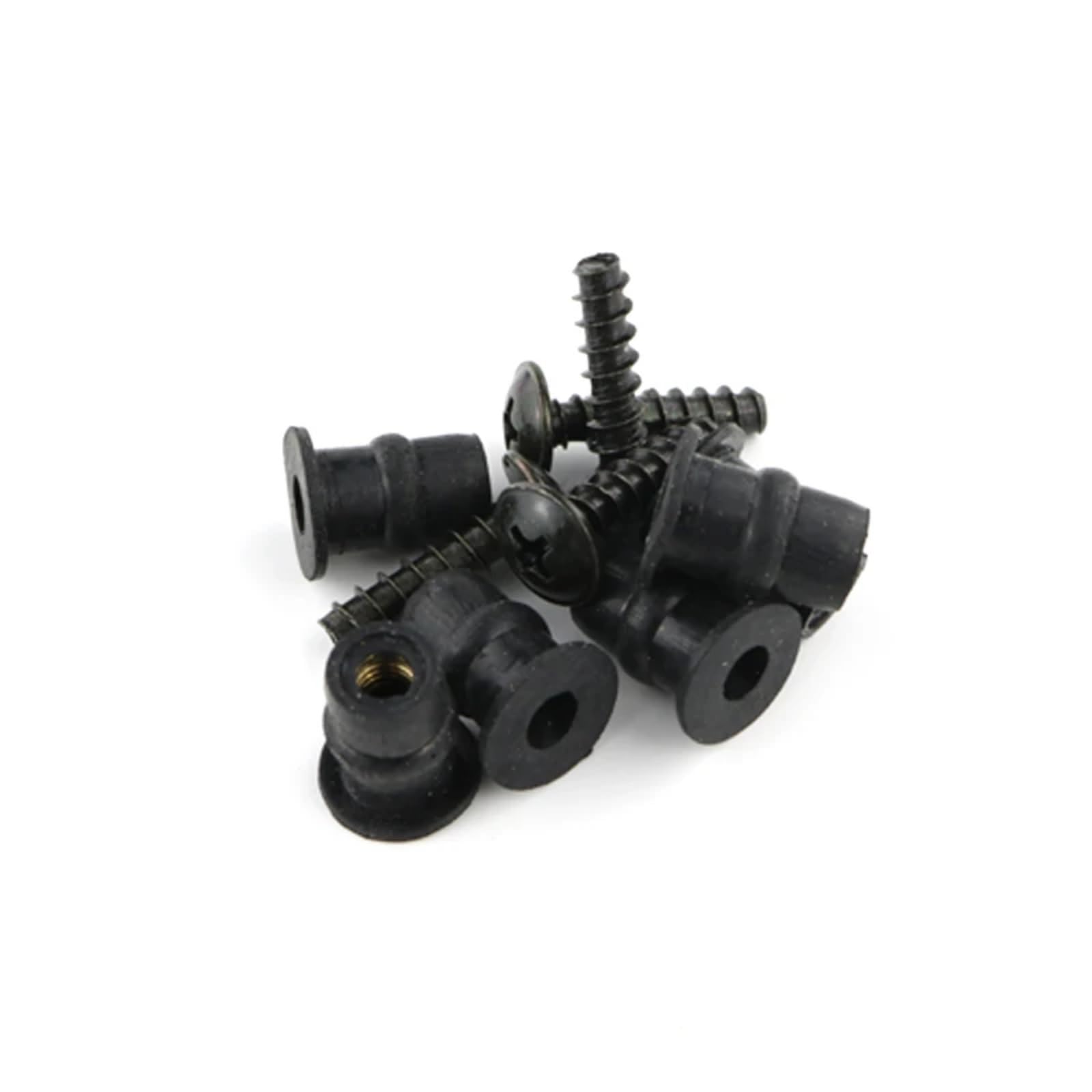 Viti per Carrozzeria Set Compatibile con Suzuki per SV650 per SV1000 Accessori Moto Kit Completo di Bulloni per Carenatura Completa Viti Dadi Clip Bulloni per Moto Viti Dadi(Black)